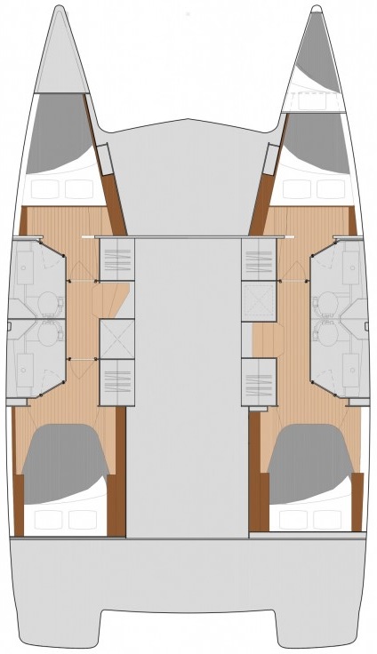 Fountaine Pajot Isla 40 - 4 + 1 cab. - Blue Orion - 2022