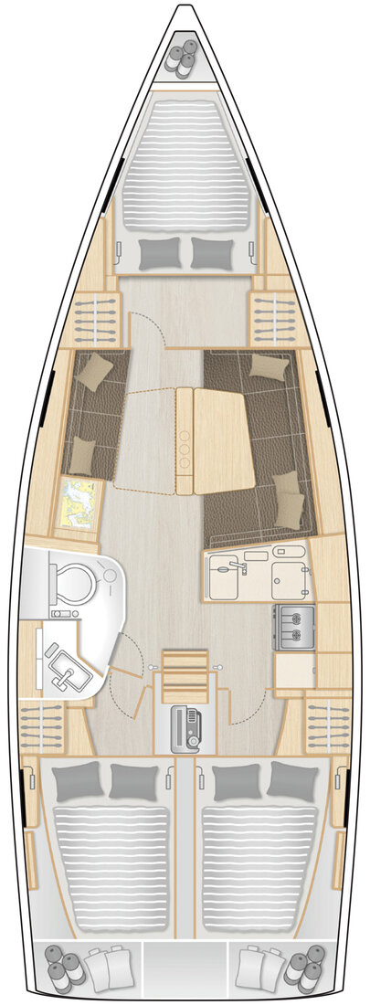 Hanse 388 - Atlas - 2021