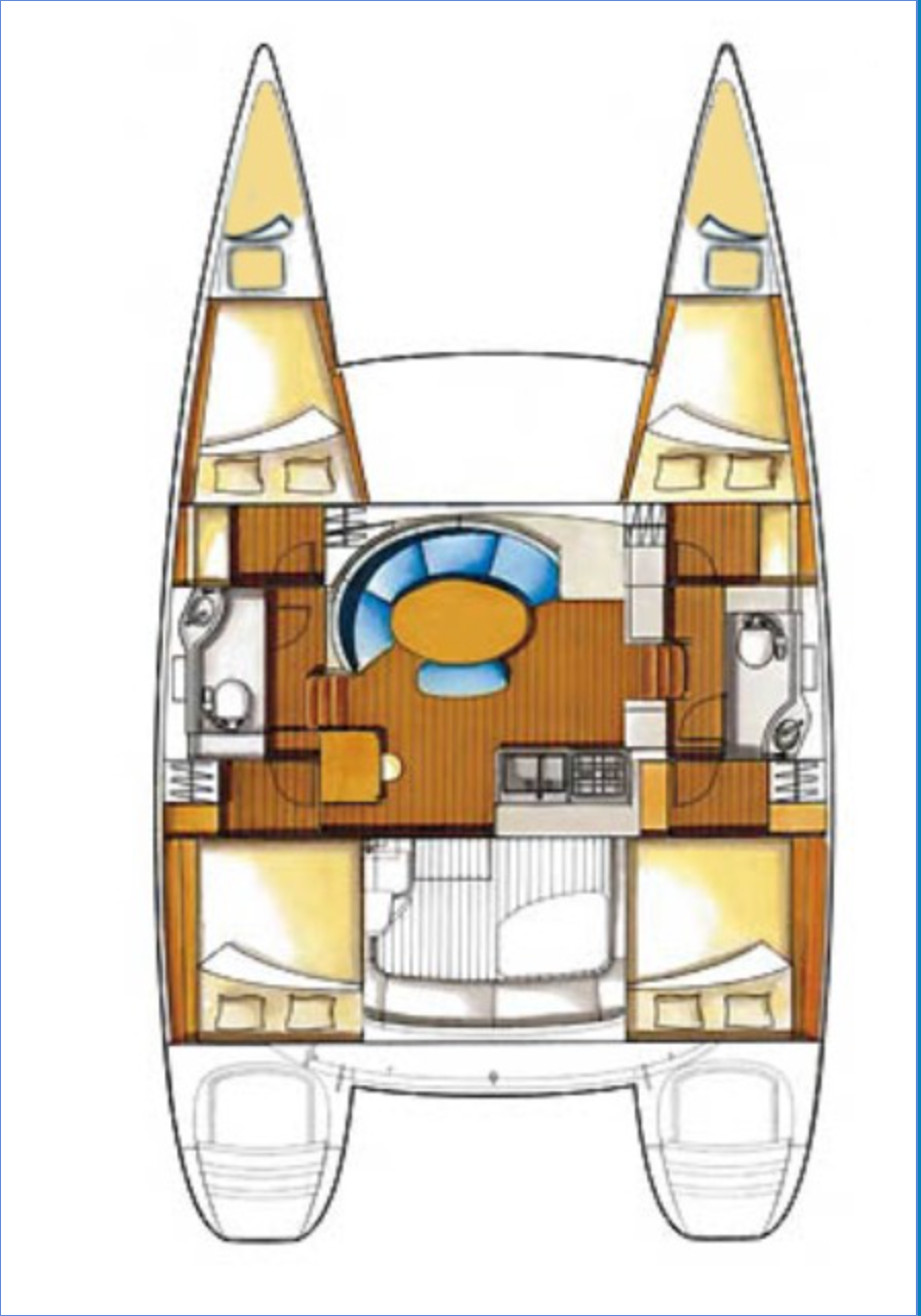 Lagoon 380 - 4 + 2 cab. - Suncity 1 - 2013