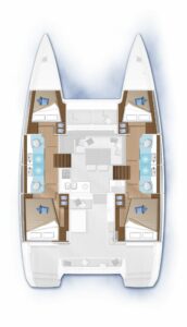 Lagoon 40 - 4 + 1 cab. - Mithra - 2021