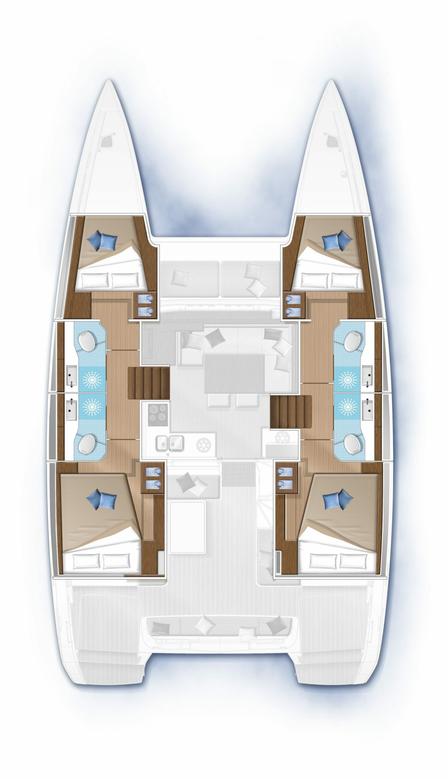 Lagoon 40 - 4 + 1 cab. - Mithra - 2021