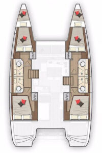 Lagoon 40 - 4 + 2 cab - Falcon - 2021