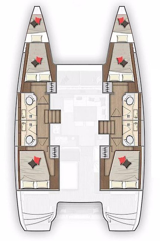 Lagoon 40 - 4 + 2 cab - Falcon - 2021