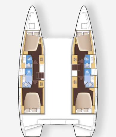 Lagoon 42 - 4 + 2 cab. - Ayza - 2024