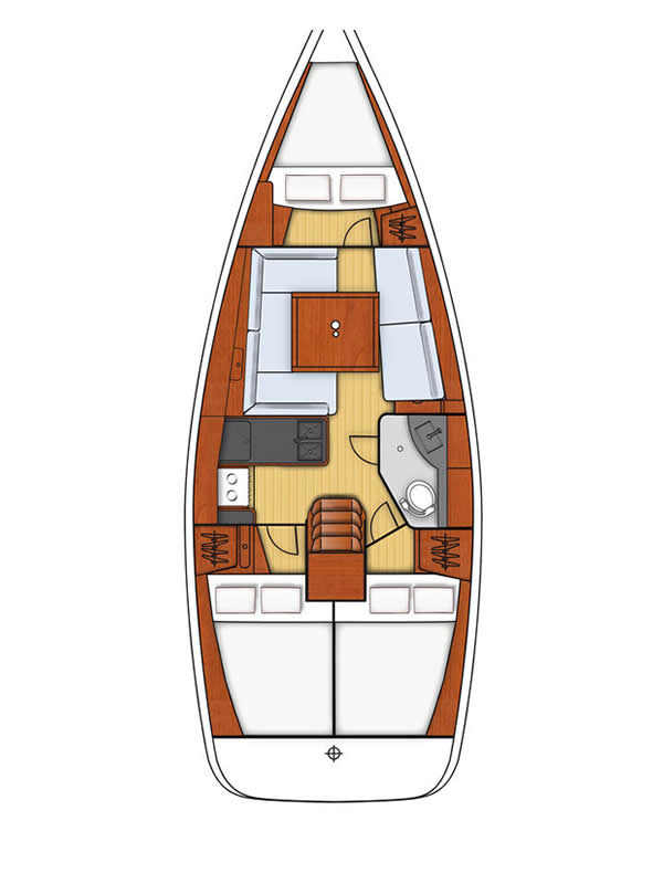 Oceanis 34 - Aquamarine - 2010