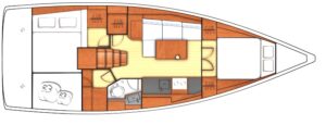 Oceanis 38 - 2 cab. - Serafina - 2015