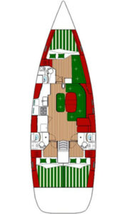 Oceanis Clipper 423 - 3 cab. - Derin - 2007