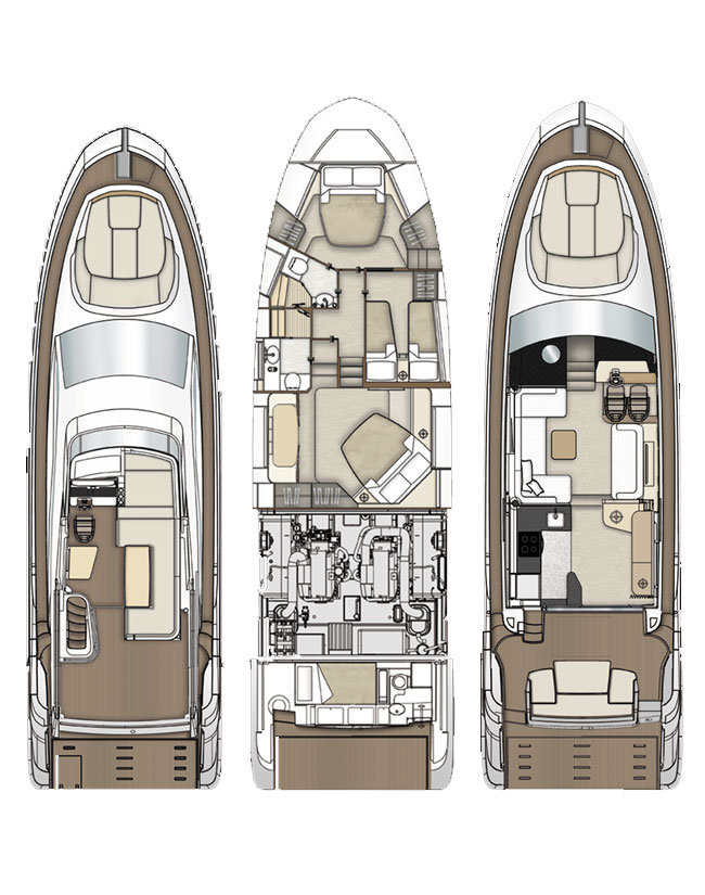 Azimut 55 Fly - Be Happy - 2019